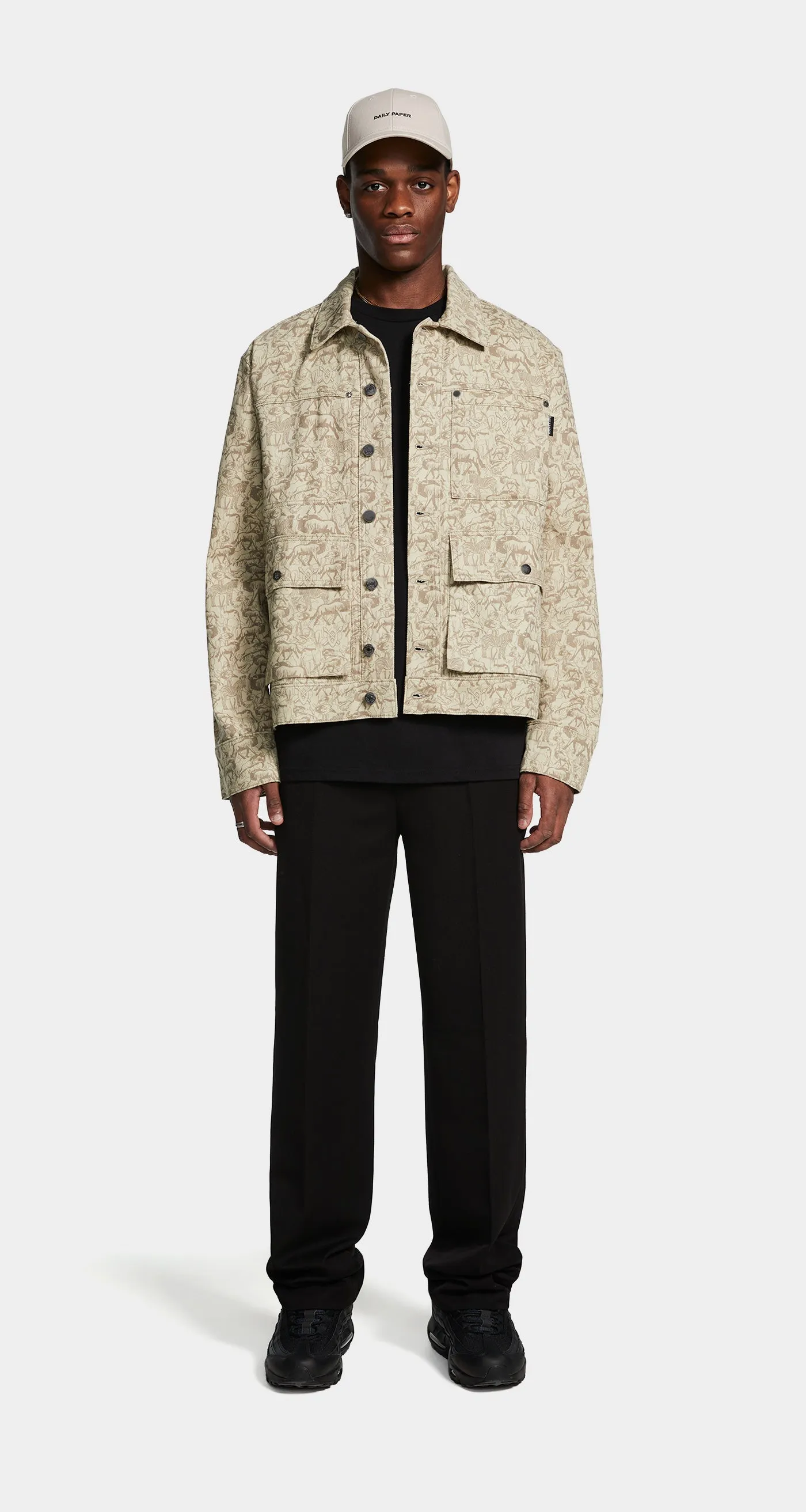 Moonstruck Beige Jabari Herd Jacket