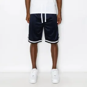 Navy Basketball Shorts - JS17