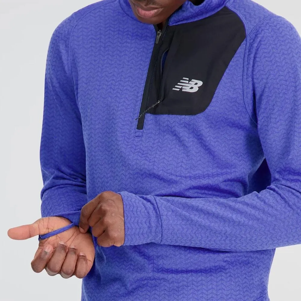 New Balance Men's Heat Grid Half Zip