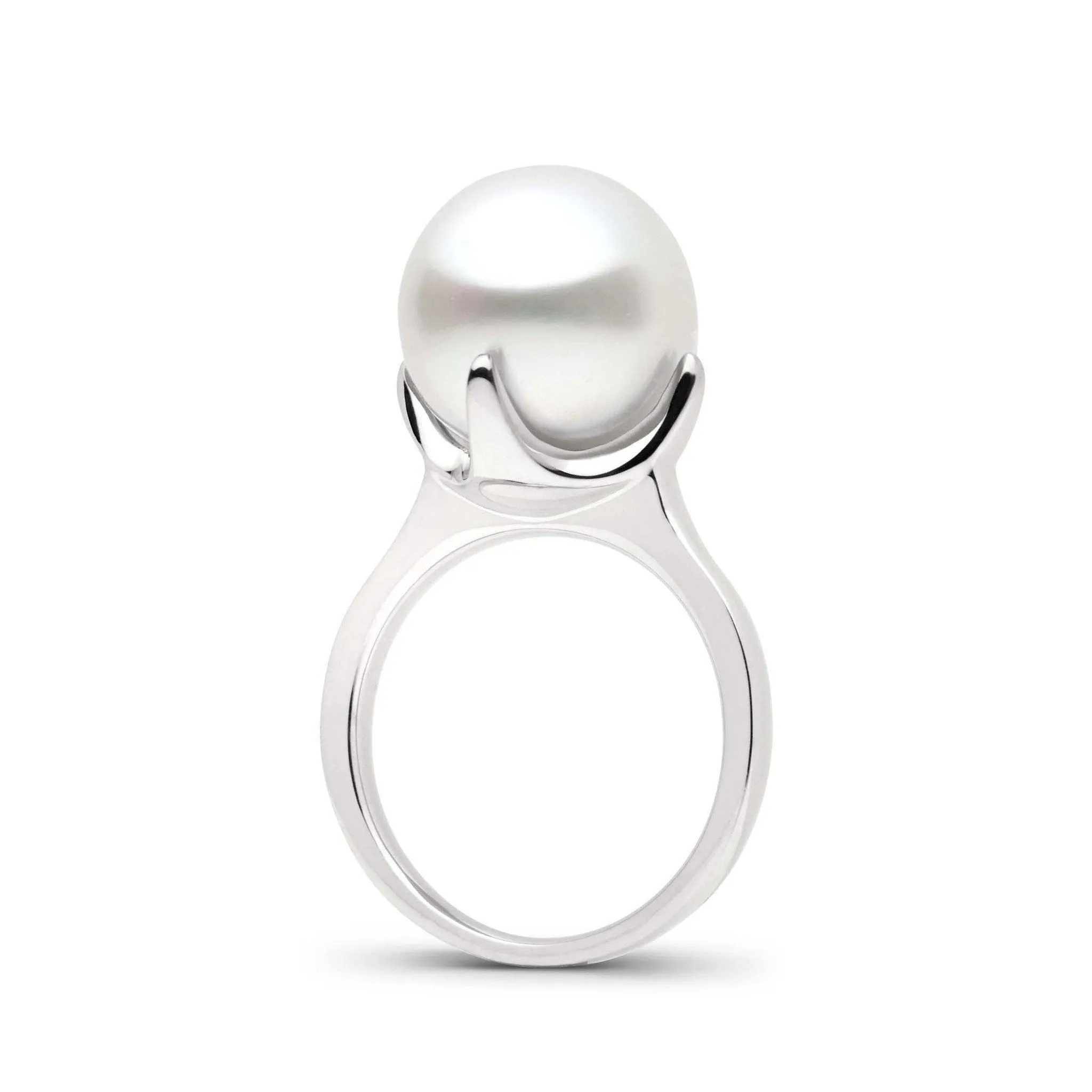 Oracle Collection 11.0-12.0 mm White South Sea Pearl Ring