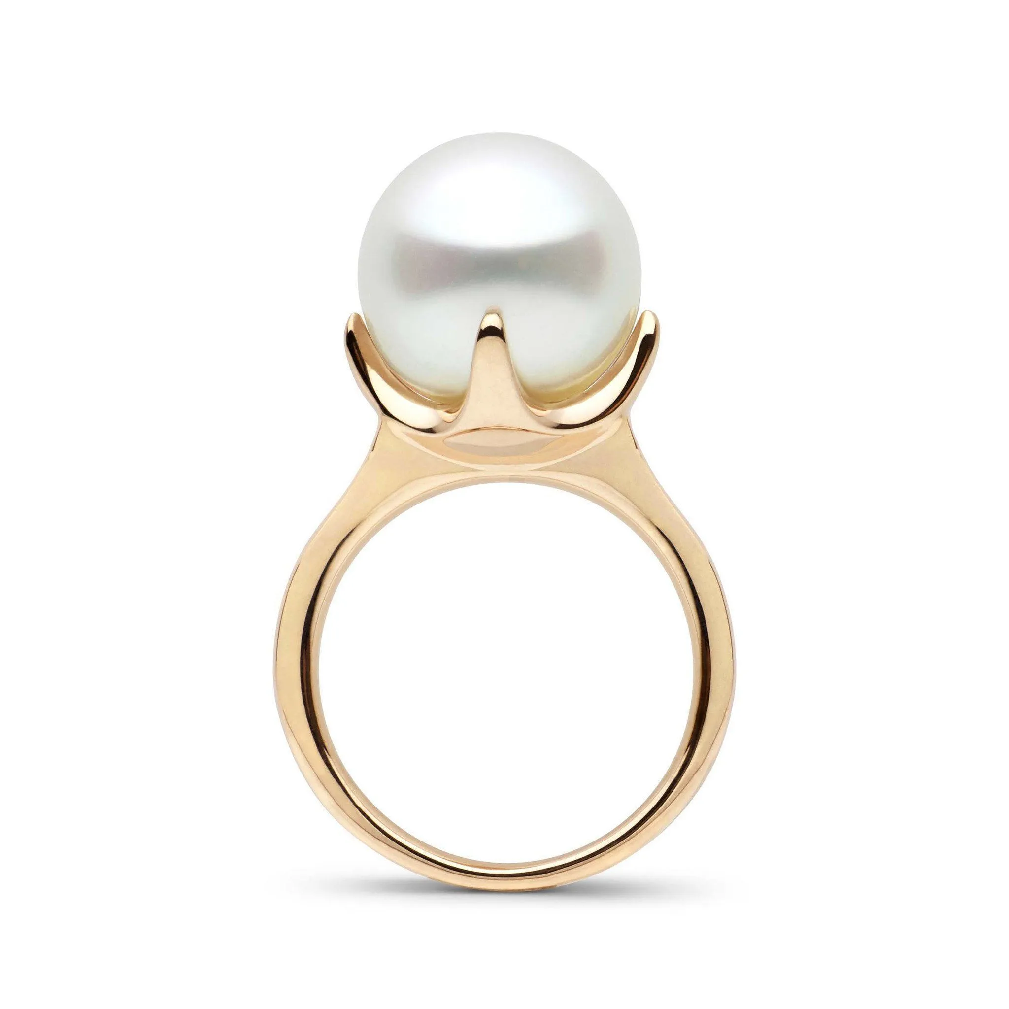 Oracle Collection 11.0-12.0 mm White South Sea Pearl Ring