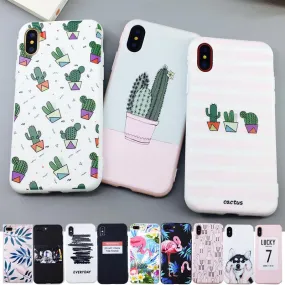 phone case iphone x best Candy Color Art Leaf Print Phone Case for iPhone X apple