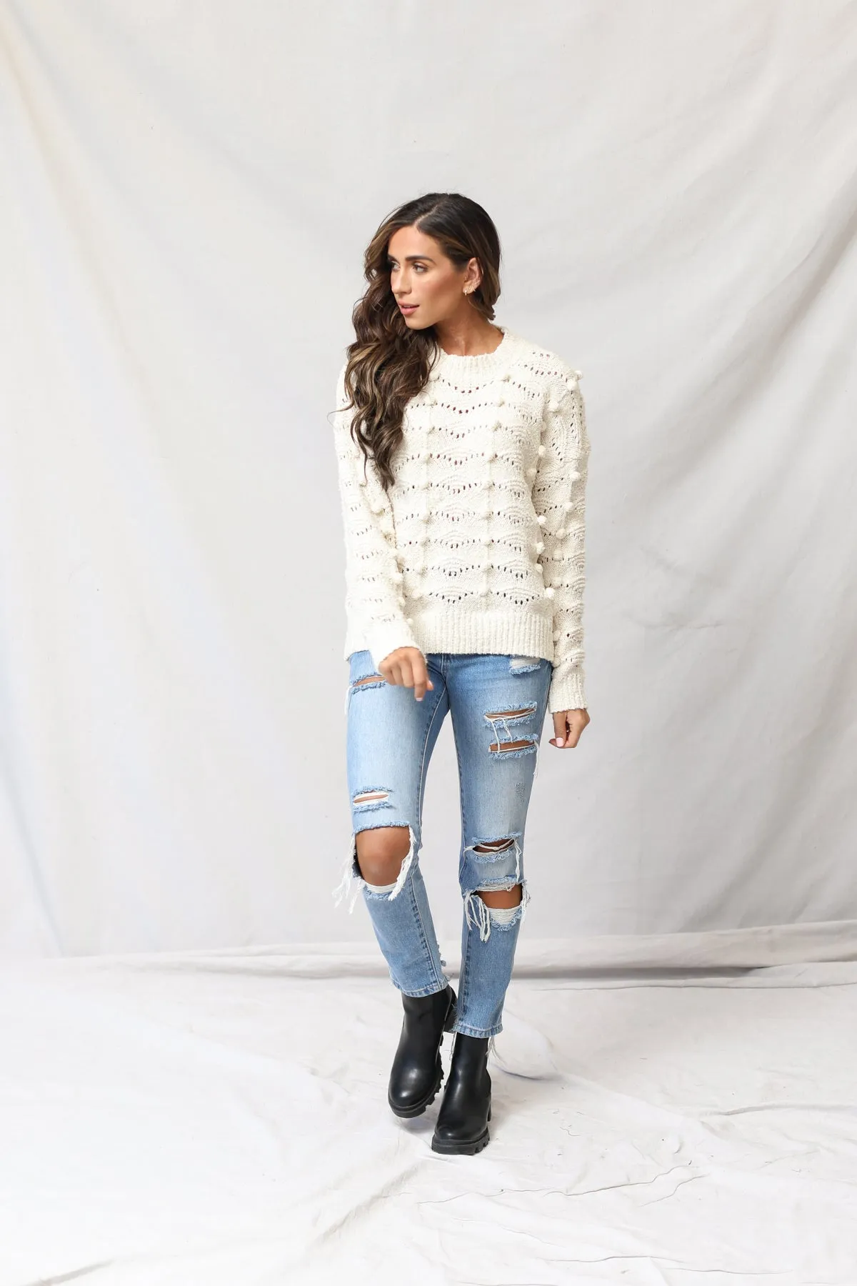 Pom Pom Pullover