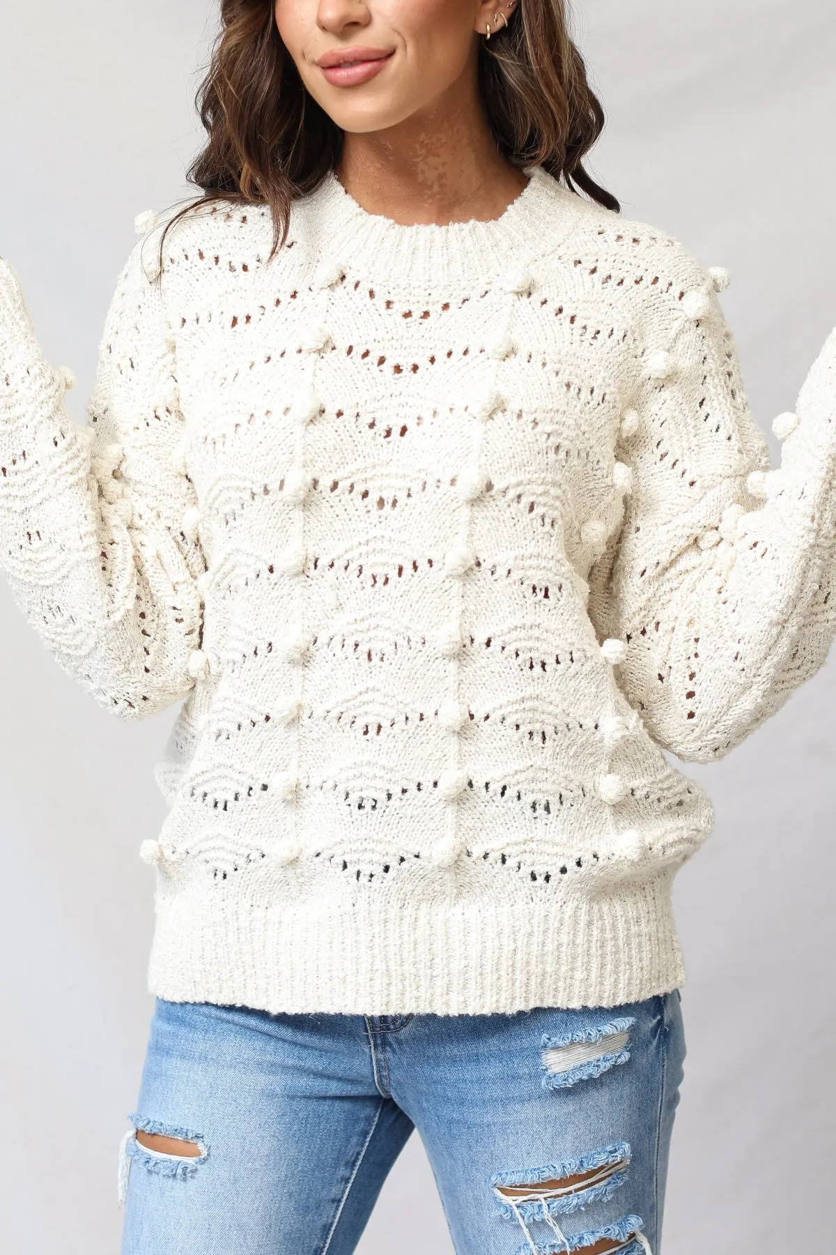 Pom Pom Pullover