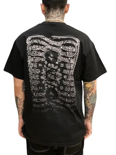 Propaganda men's short sleeve t-shirt Ribs Bandana 23SPRTS705 black