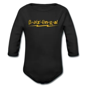 "Bazinga!" - Baby Long Sleeve One Piece