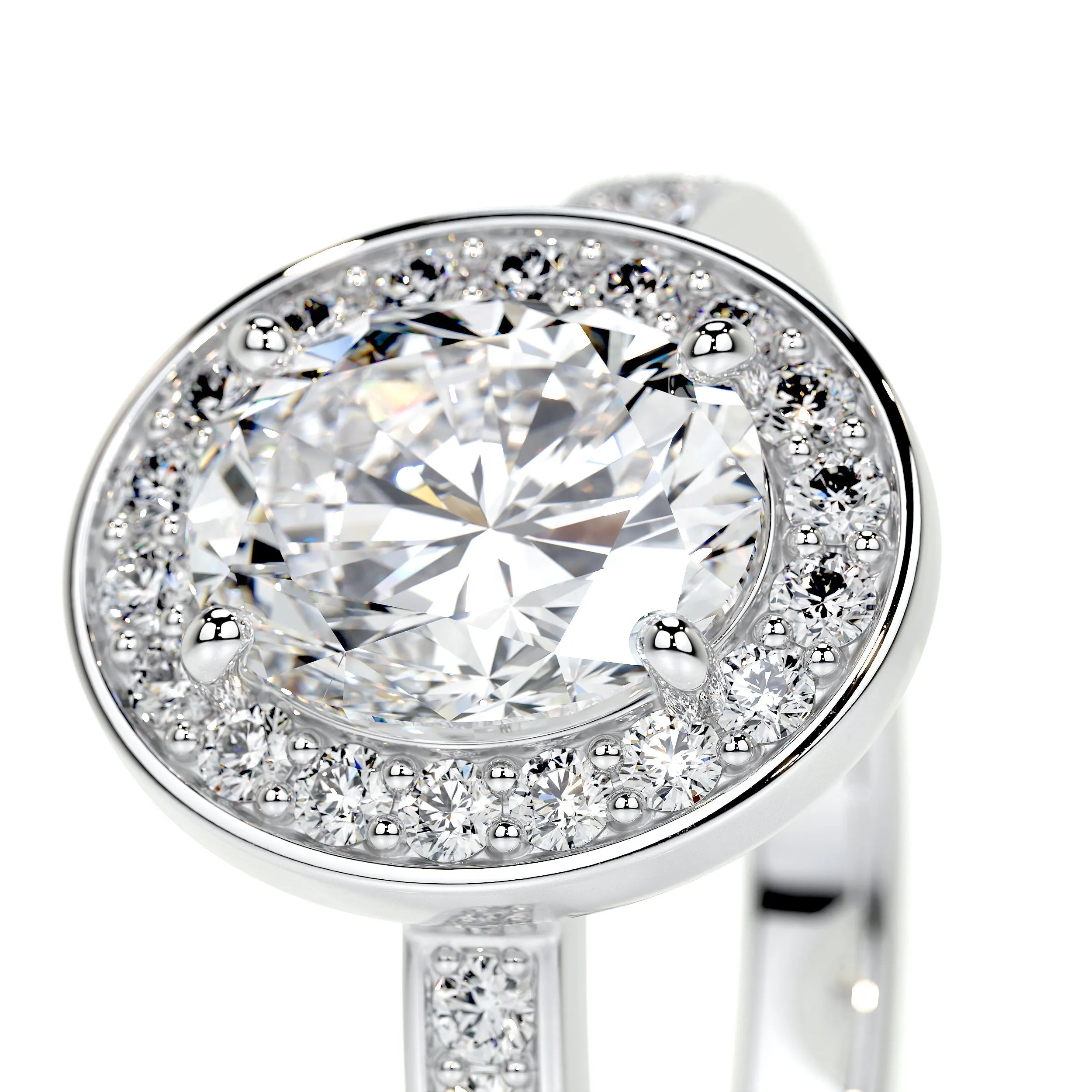 Raina Lab Grown Diamond Ring -Platinum