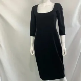 Ralph Lauren VTG Black Label Scoop Neck Midi Dress