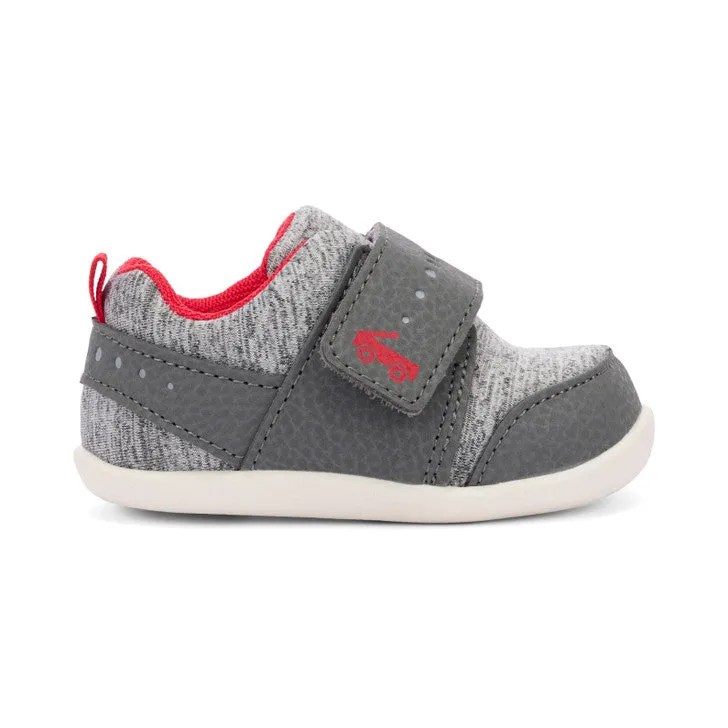 Ryder (First Walker) Infant Shoe -  Gray Jersey