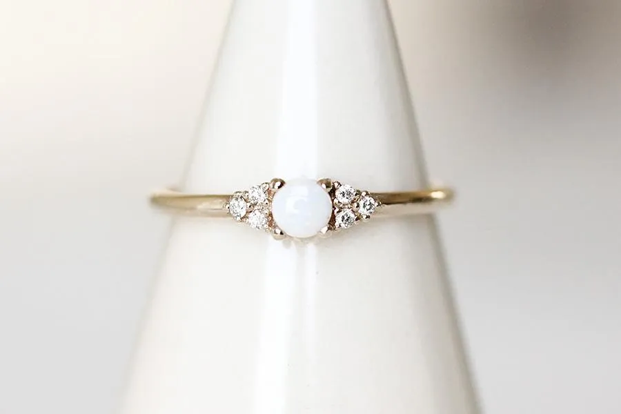 Sora Opal   Diamond Ring