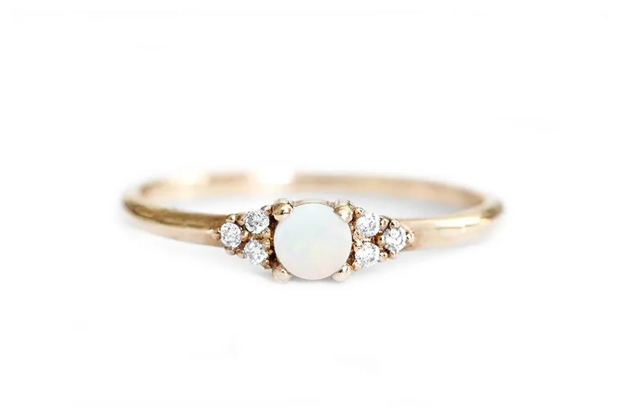 Sora Opal   Diamond Ring