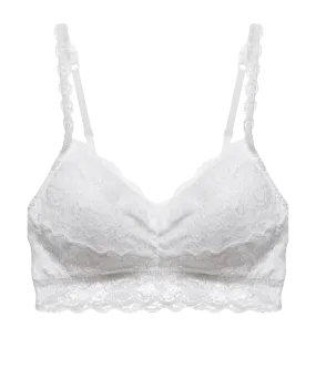 Sweetie Padded Lace Bra in White