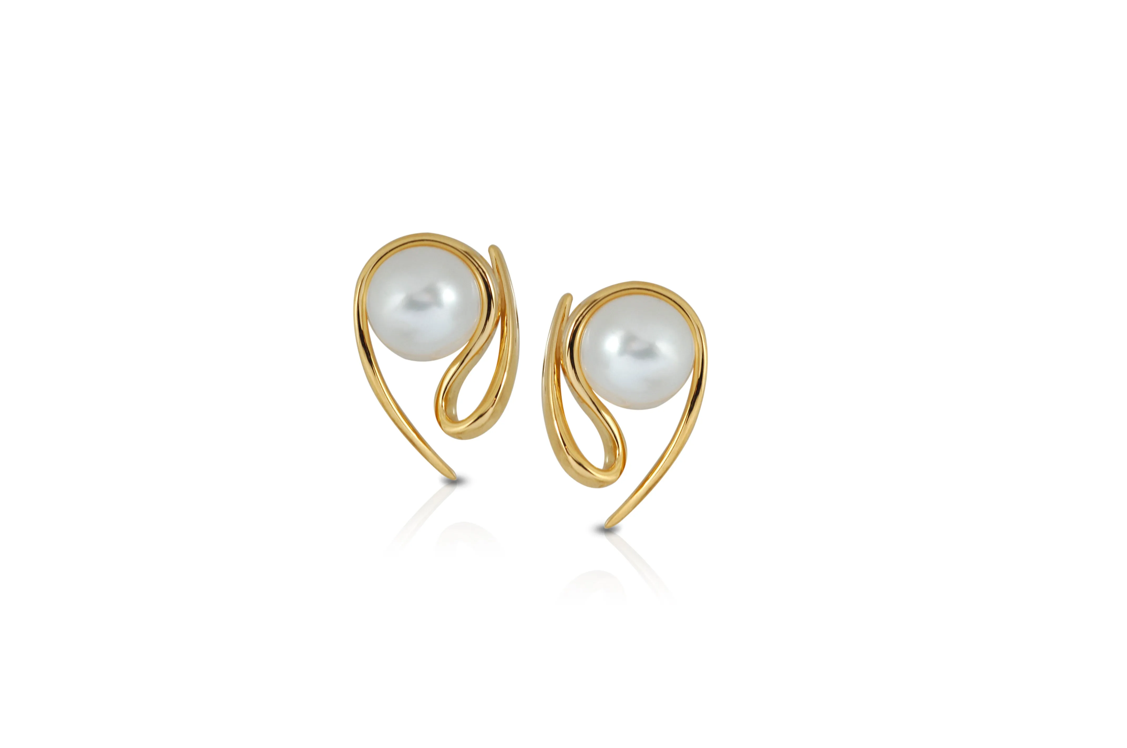 Talay Akoya Pearl Silhouette Earring