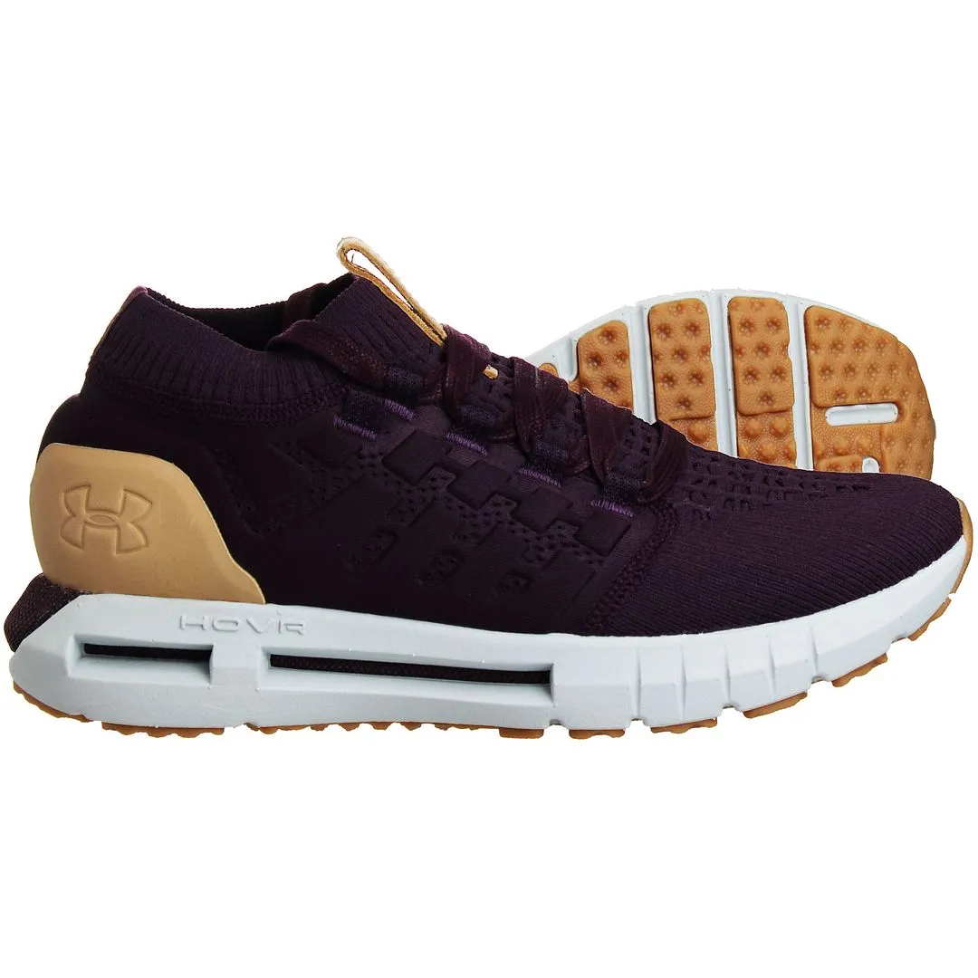 Under Armour HOVR Phantom Burgundy Trainers - Mens