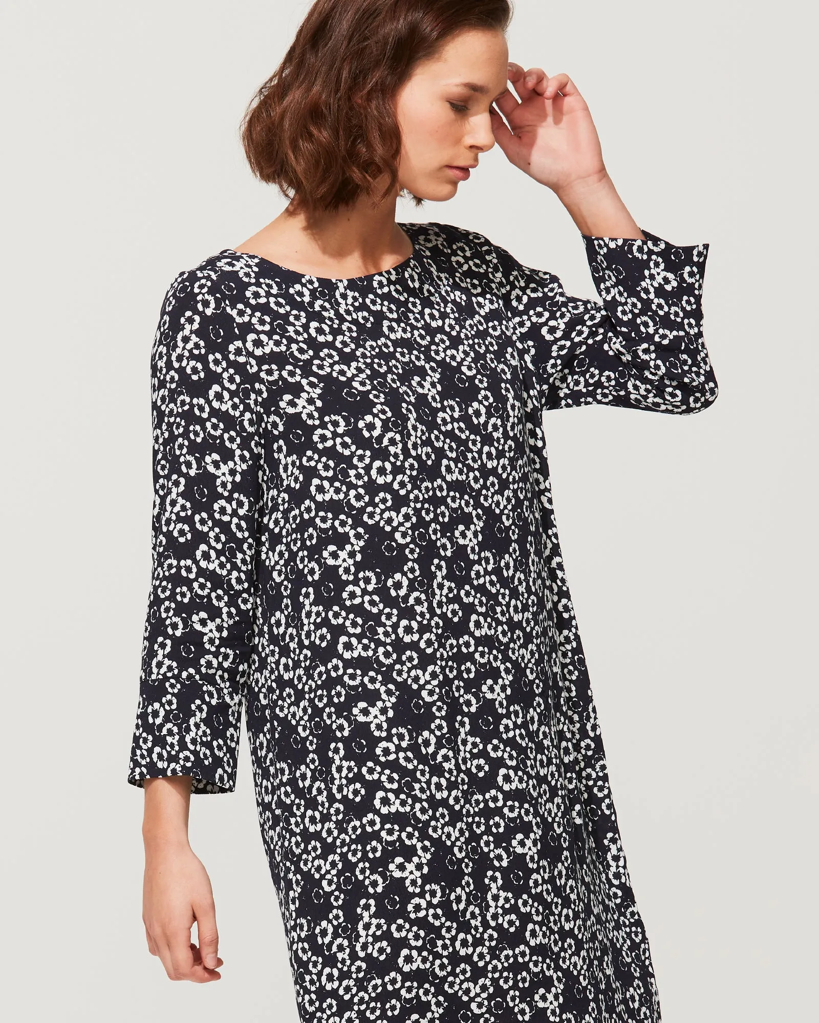 VISCOSE PRINTED DRESS