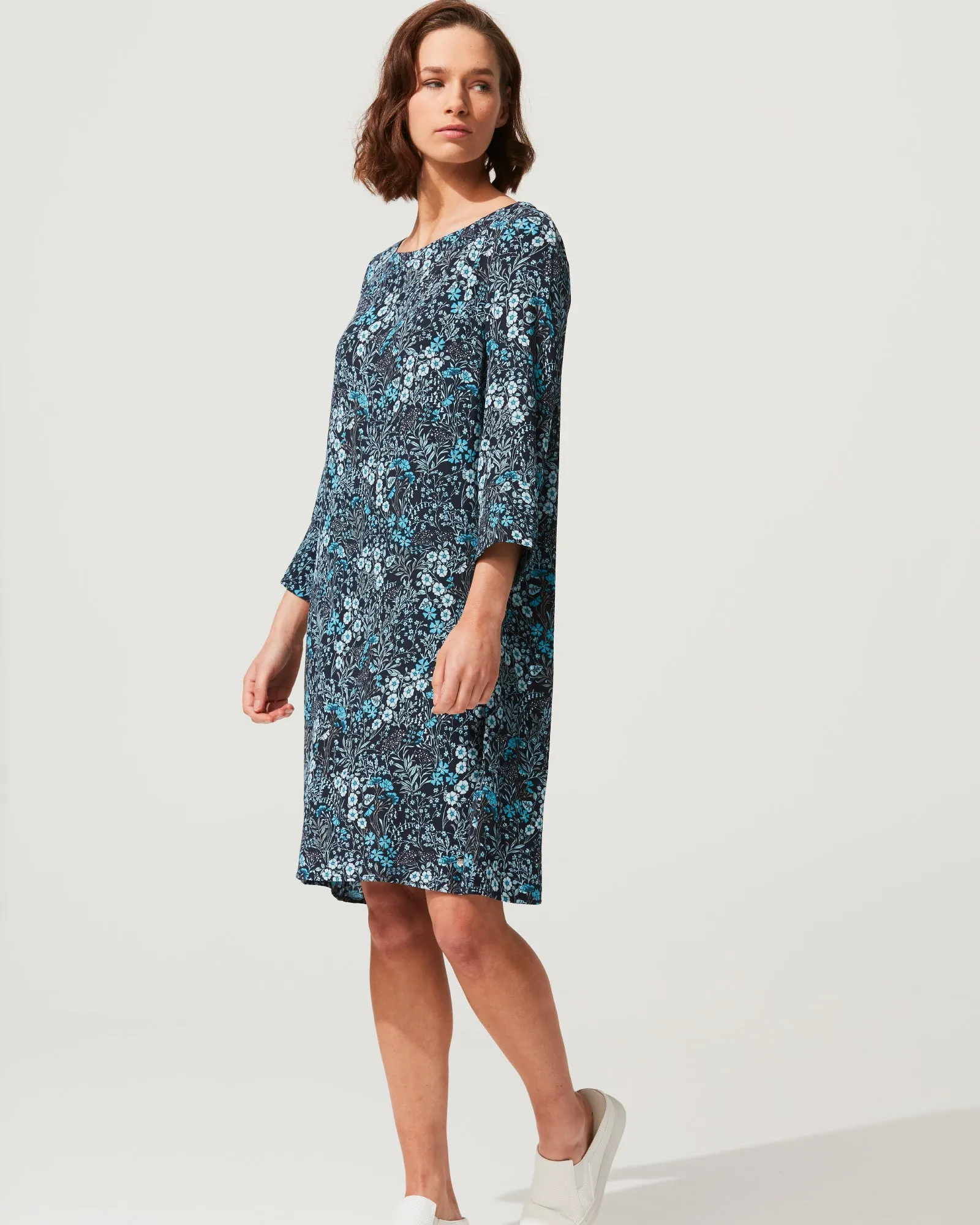 VISCOSE PRINTED DRESS