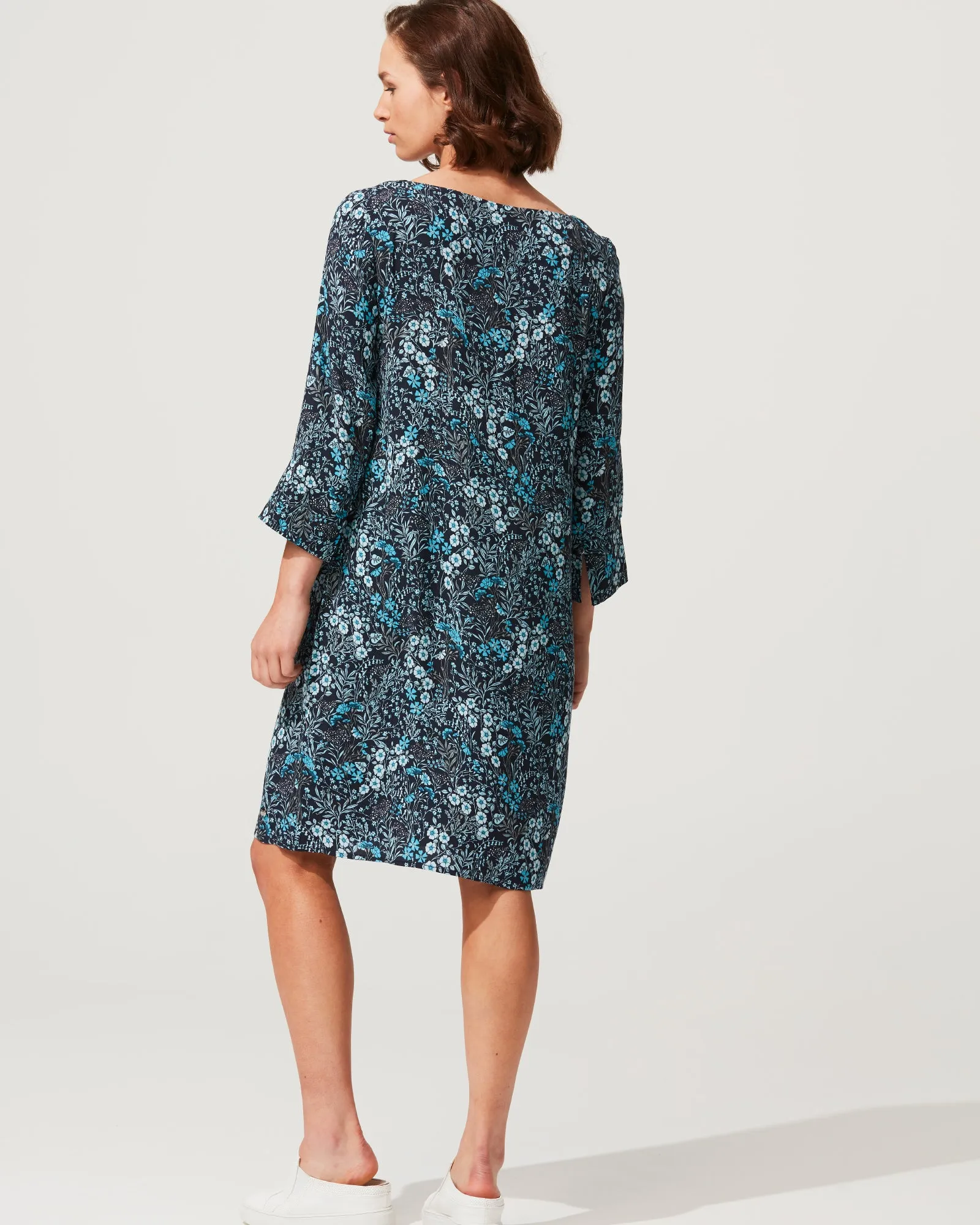 VISCOSE PRINTED DRESS