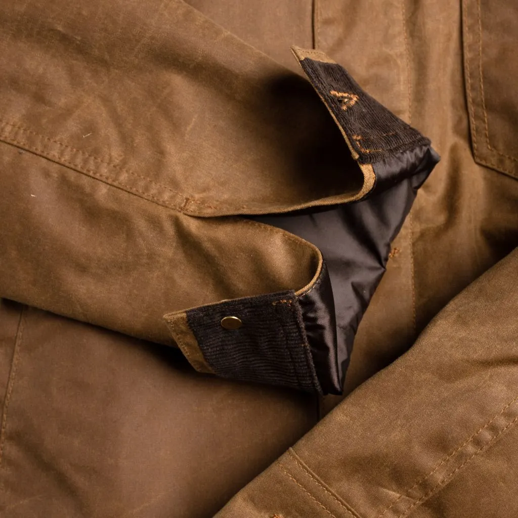 Waxed Canvas Field Jacket | Khaki