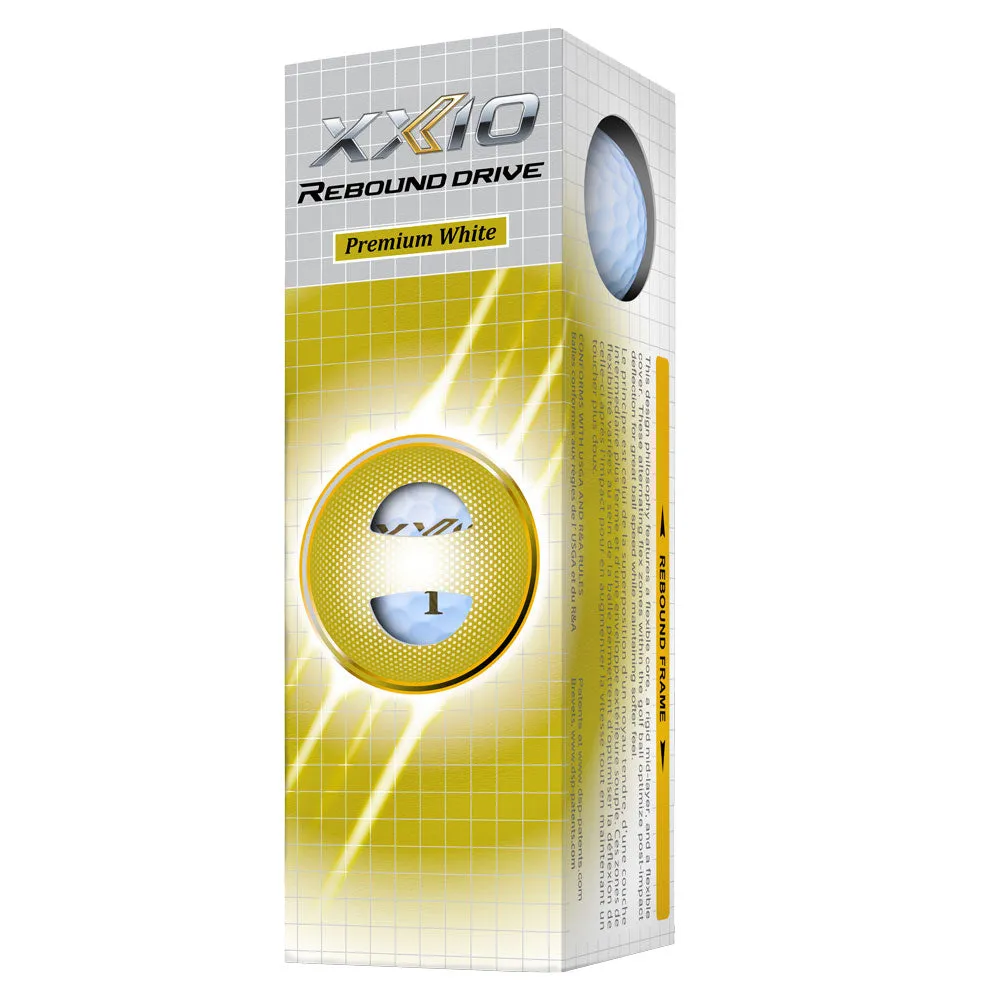 XXIO Rebound Drive Premium Golf Balls - Dozen